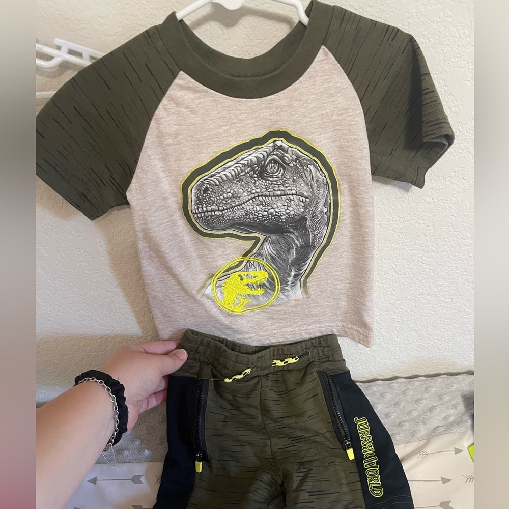 Jurassic world matching set